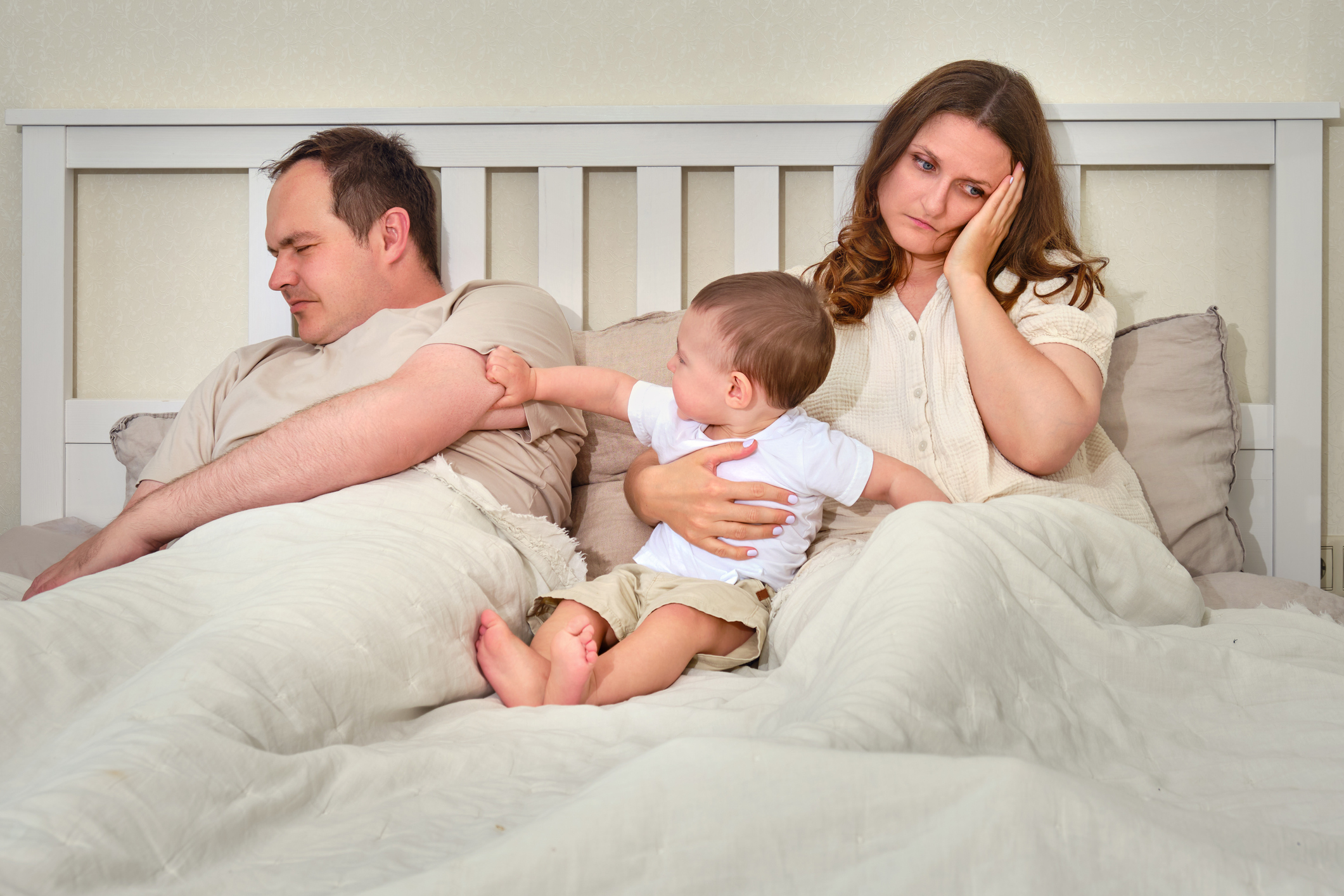 След раждането на детето, мъжът ми стана раздразнителен  