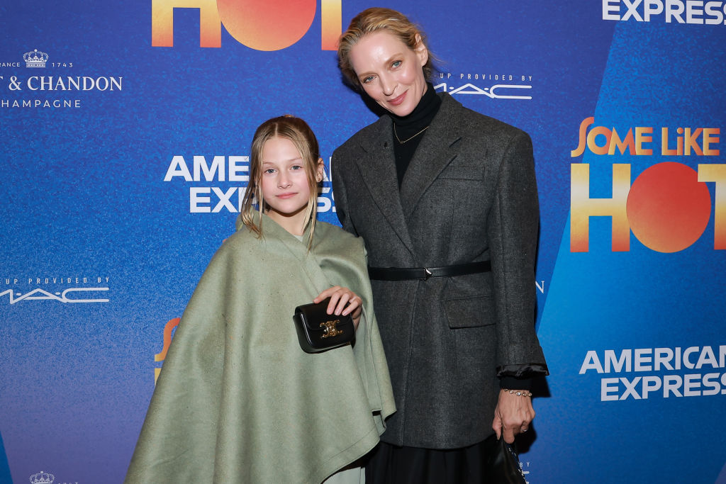 Ума Търман с дъщеря си и Сара Джесика Паркър с децата на премиера  