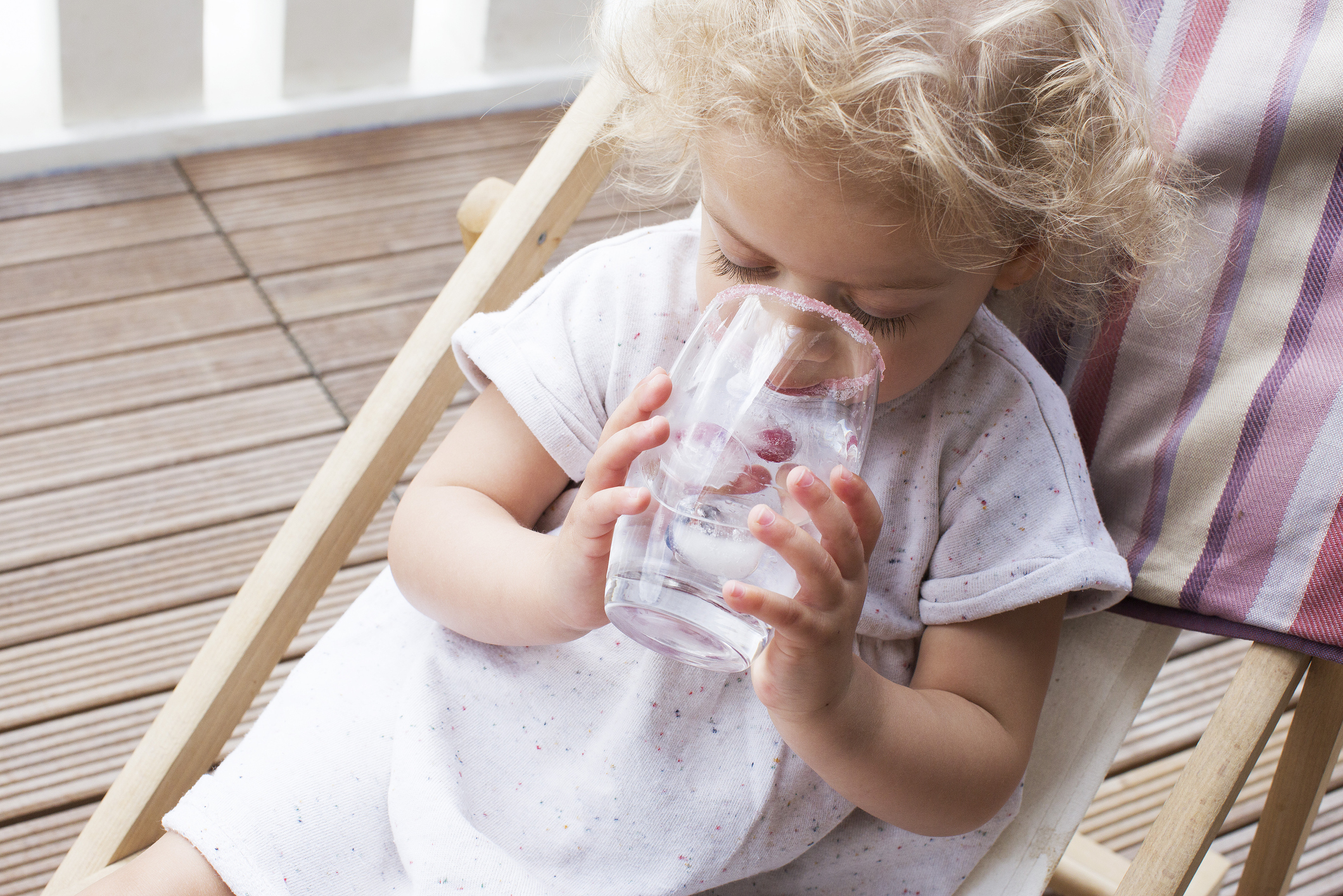 Пие ли достатъчно вода болното дете  
