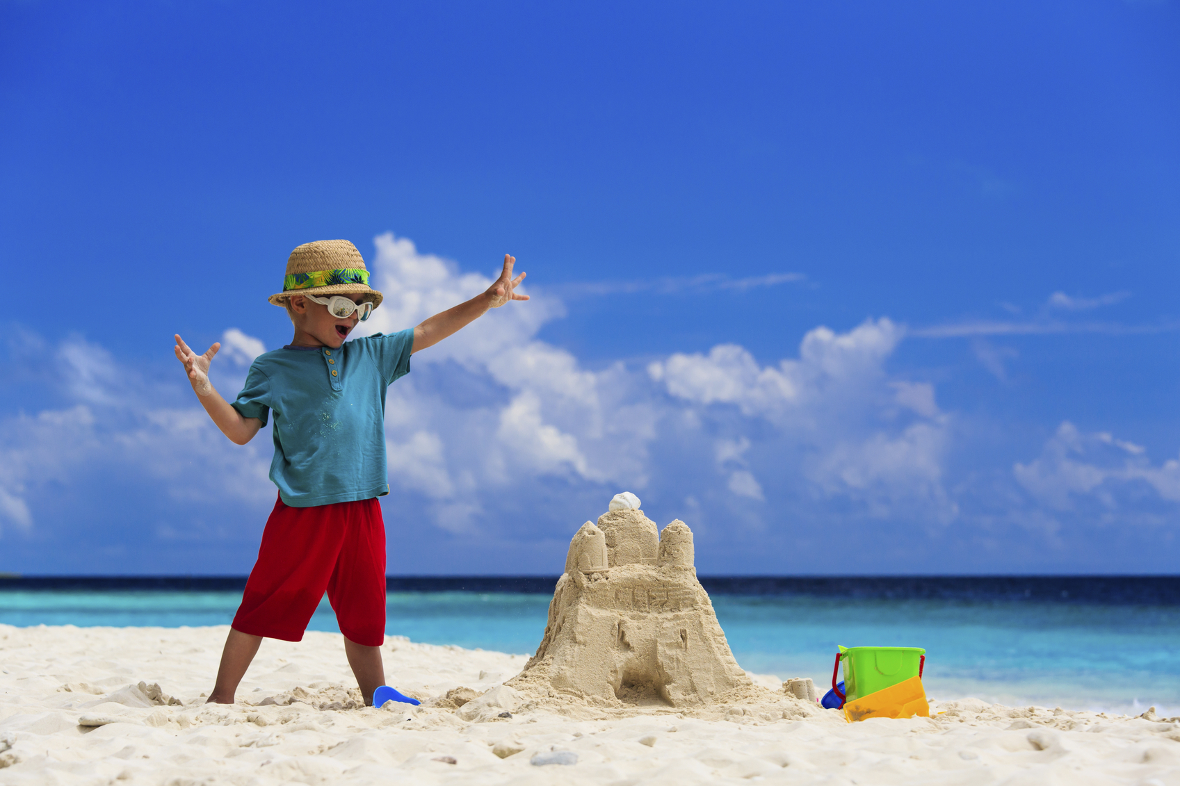 Пясъчни замъци - забавлението на щастливите хора 