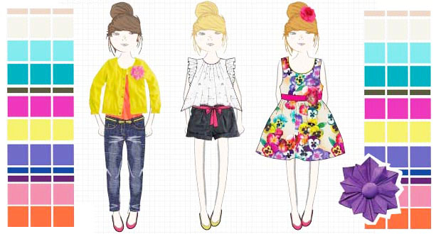 Нещо цветно - курс по моден дизайн за деца 